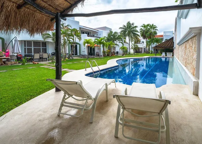 3 Bedroom With Pool - At Playacar Ii - Mayamar G1 Villa Playa del Carmen